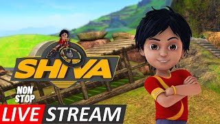 Shiva  शिवा  LIVE STREAM 🔴  Fun Animated Show for Kids Shiva NickJr Kids Animated [upl. by Deland]