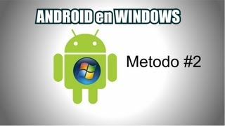 usar programas de android en windows 7 con WindowsAndroid [upl. by Ylrac]