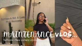 MAINTENANCE VLOG  Braided bussdown tooth gems Camera unboxing Selfcare… [upl. by Asante]