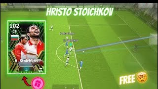 Review on HRISTO STOICHKOVmost underrated ST in efootball mobileefootball Gameplay [upl. by Enneles]