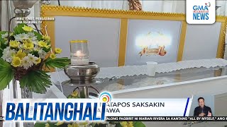 Ginang patay matapos saksakin ng kaniyang asawa  Balitanghali [upl. by Ioab]