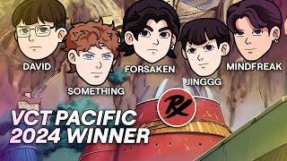 FORSAKEN VCT PACIFIC 2024 STAGE 1 HIGHLIGHT  PRX F0RSAKEN [upl. by Tonkin]