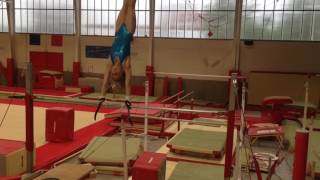 Gymnastique  GAF  Margaux Nugier  Entrainement  Juin 2016 [upl. by Soni882]