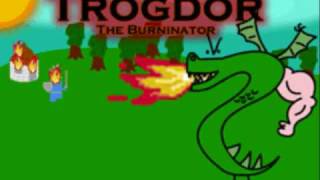 Trogdor The Burninator homebrew GBA game [upl. by Anilegnave89]