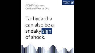 Warm vs Cold and Wet vs Dry  Acute Decompensated Heart Failure ADHF [upl. by Lein303]