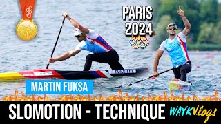 C1 1000M PARIS 2024 MARTIN FUKSA TECHNIQUE 🔥 SLOW MOTION 🔥 TRIBUTE 🤠 WAYkVlogs [upl. by Markland]