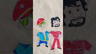 Little Singham 💙 John funny clip 🤣😂drawing littlesingham spiderman motupatlu [upl. by Melisande]