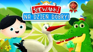 🐊Śpiewanki na Dzień Dobry Bajki dla dzieci 🎁Bonus🎁  Bocian Pająk🕷️ Pies🐶 Krokodyl🐊 i odc 24 [upl. by Eiramlatsyrc]