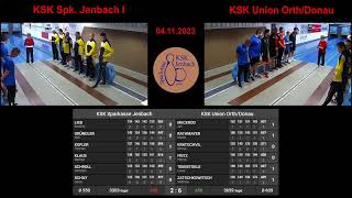 KSK Sparkasse Jenbach I vs KSK Union OrthDonau [upl. by Weidman396]