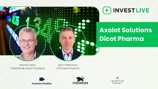 Invest Live  Axolot Solutions Dicot Pharma [upl. by Maccarone828]