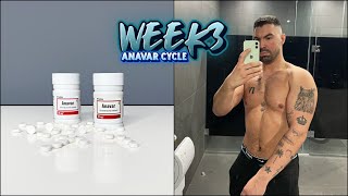 WEEK 3 ANAVAR ONLY CYCLE BENEFITS  ADVANTAGES TO 40MG OF ANAVAR [upl. by Janie]