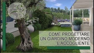 Come progettare un giardino moderno e accogliente 🌿34 [upl. by Siwel703]