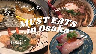 MUSTEAT Food in Japan My Osaka 2024 Summer Favourites  4K Food Tour [upl. by Morette]