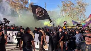 LAFC 3252 MARCHING to the STADIUM [upl. by Jeconiah521]