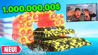 ICH BAUE ein 100000000 SPEEDBOOT in Trailmakers [upl. by Horwath]