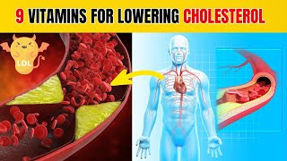 9 Vitamins That LOWER Your LDL CHOLESTEROL [upl. by Anyaled742]