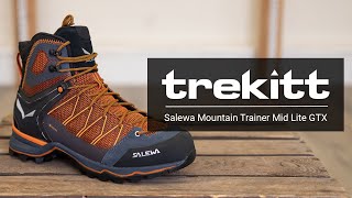 Inside Look Salewa Mountain Trainer Lite Mid GTX [upl. by Neeven]