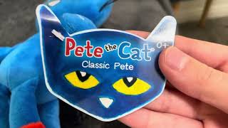 Pete the Cat plush unboxing [upl. by Anagrom]