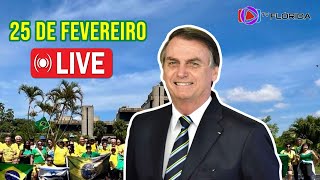 AO VIVO DA PAULISTA  MANIFESTAÇÃO A FAVOR DA DEMOCRACIA COM BOLSONARO [upl. by Jessen871]