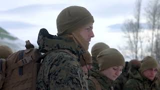 Sgt Gavin Roblez speaks on reenlistment and coldweather training during Exercise Nordic Response 24 [upl. by De Witt]