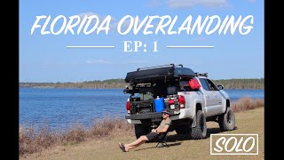 SOLO OVERLAND CAMPING  Ocala National Forest  EP 1 [upl. by Clothilde763]