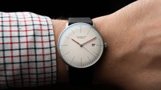 NEW Junghans Max Bill Automatic Bauhaus Sapphire Crystal [upl. by Madi707]