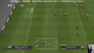 Arsenal vs Juventus 1999  Anelka goal [upl. by Elyssa]