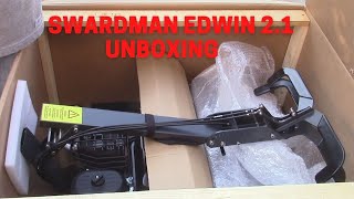 Swardman Edwin 2 1 Unboxing Reel Rollers Purchase swardman lawncare aroundthehousewithpat [upl. by Einaoj51]