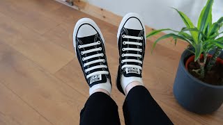 How to Bar Lace Converse BEST WAY [upl. by Anairt]