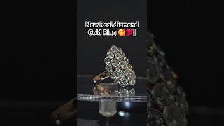 Real diamond Gold Ring made in India 🥰💯 shorts [upl. by Sinegra]