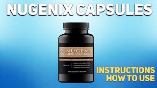 Nugenix capsules how to use Mechanism of action Uses Dosage Side Effects [upl. by Dreddy242]