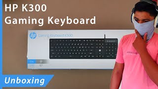 HP K300 Gaming Keyboard Under 1000😱 [upl. by Prager]