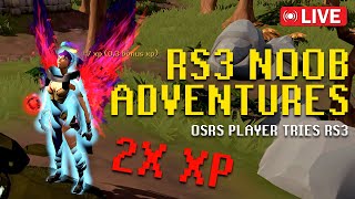 OSRS player Streams RS3  Double XP Time [upl. by Gradey]