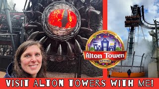 Alton Towers  Opening weekend  2024 [upl. by Tuhn]