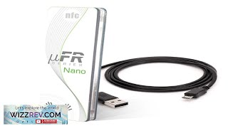 NFC RFID Reader Writer USB UART or RS232 Smart Card Encoder  Review [upl. by Laehcim34]