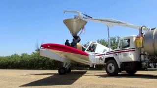 Rice seed loaded into airplane [upl. by Airt]