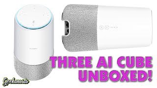 Three AI Cube 4G Router Unboxing  Huawei B900 [upl. by Anwahs]