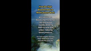 How ACE Inhibitors Work to Lower High Blood Pressure shorts [upl. by Mad]