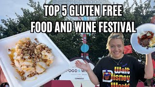 Top 5 Food and Wine Festival Gluten Free Items  EPCOT 2024 [upl. by Ziza]