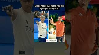 paris olympics 2024  yusuf dikec paris2024 yusufdikec shoter olympics2024 youtubeshorts [upl. by Adnerol]