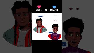 Drawing miles morales in 2 different styles art shorts spiderman [upl. by Munn518]