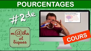 LE COURS  Pourcentages  Seconde [upl. by Celinda]