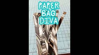 Diy Diva using paper gift bag Upcoming cynthiacreation [upl. by Ivey]