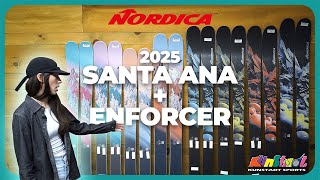 Best AllMountain Skis for 2025  Nordica SANTA ANA and ENFORCER Overview [upl. by Candis175]