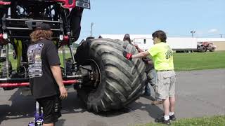 Versus Monster Trucks In Frankfort NY 2024 Behind The Scenes [upl. by Enelehcim558]