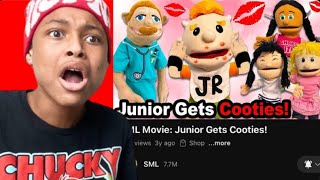 SML Movie Junior Gets Cooties Reaction [upl. by Sewel]