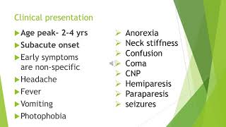 Tubercular Meningitis in children [upl. by Eirehs]