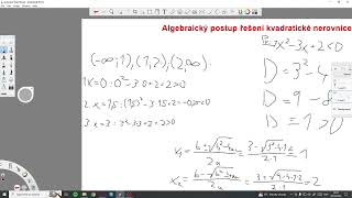 131 Algebraický postup riešenia kvadratickej funkcie [upl. by Moran648]