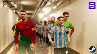 eFootball 2024  Portugal Vs Argentina  Official Gameplay  4K [upl. by Eirual]