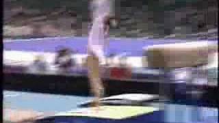 Dominique Moceanu  1996 Olympics AA  Vault 1 [upl. by Rockel]